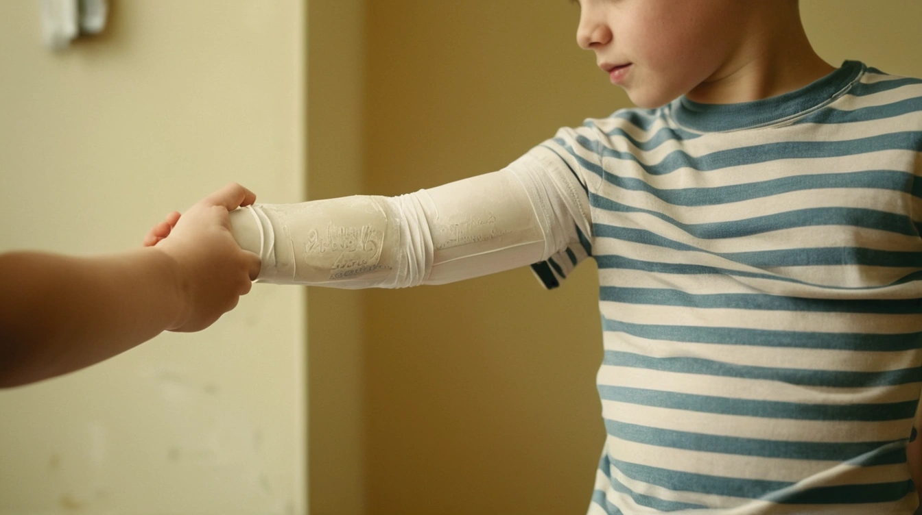 A broken wrist